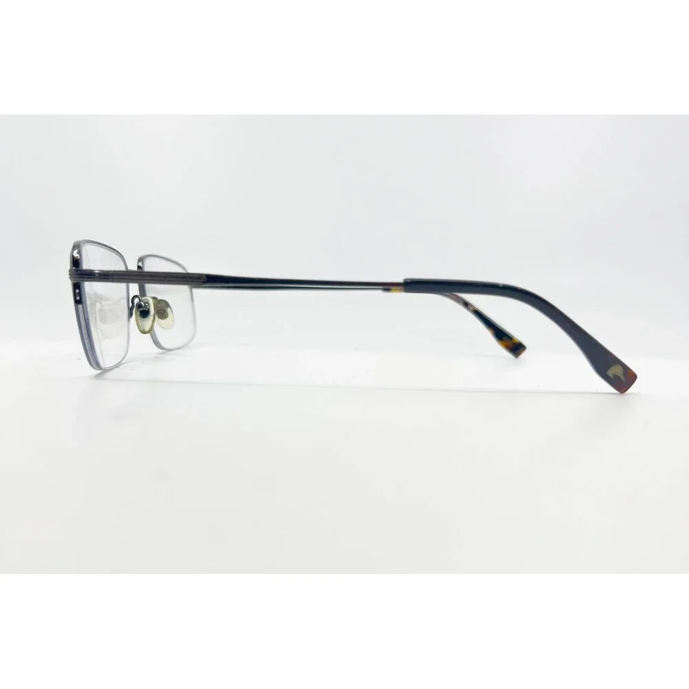 Ducks Unlimited Eyeglasses Mens Gunmetal Semi Rimless Ambassador 55-18-140